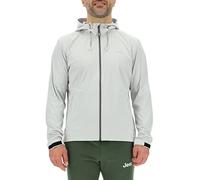 JEEP O102714-J955 J CHAQUETA LEGERA SOFTSHELL CAPUCHA HOMBRE con bolsillos de cremallera J23S Hombre Glacier Grey M