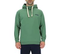 JEEP O102719-E949 J Sudadera con Capucha DE Hombre Outsider Volver Estampado de Mapa J23S Vineyard Green/Night L