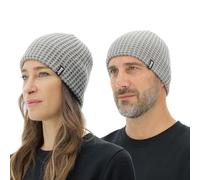 JEEP O102911-U001 J Gorro DE Tricot Reversible J23W Unisexo Medium Grey/Bordeaux Uni