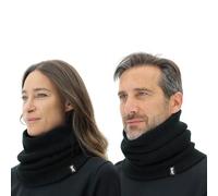 JEEP O102914-B000 J NECKWARMER DE PUNTO ACANALADO J23W Unisexo Black UNI
