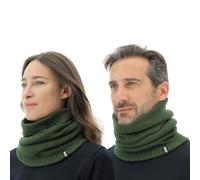 JEEP O102914-E946 J NECKWARMER DE PUNTO ACANALADO J23W Unisexo Rifle Green UNI