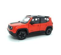 Welly Jeep Renegade Trailhawk 2017 naranja, Modellauto 1:24