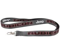 Jeep Rubicon - Llavero con logotipo de Rubicon con cierre giratorio de langosta, Multi
