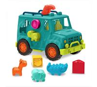 Jeep Safari Rollin’ Animal Rescue - Coche con encajables y figuras - B. Toys - Desde 18 meses