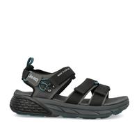 Jeep Sandalias Groove para hombre, negro, 42 EU
