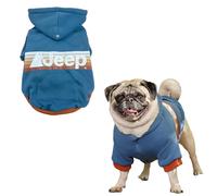Jeep Sudadera con capucha para perro, sudadera de alta calidad para perro con bolsillo (diseño retro Jeep ), suave y cómodo, suéter cálido para mascotas con agujero para correa, suéter para otoño e