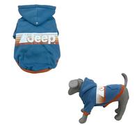 Jeep Sudadera con capucha para perro, sudadera de alta calidad para perro con bolsillo (diseño retro Jeep ), suave y cómodo, suéter cálido para mascotas con agujero para correa, suéter para otoño e