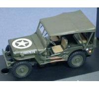 JEEP WILLYS soft top fermé 1/43 WW2