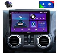 Jeep Wrangler JK Compass Grand Cherokee Dodge Ram Radio de coche estéreo navegación GPS Carplay Android Auto 10.2 pulgadas 1080P actualización espejo Airplay SWC pantalla dividida 5G WiFi 2+32G