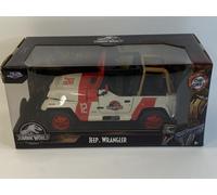 Jeep Wrangler Jurassic World En Escala 1:24 Jada 3005 Metal 8+