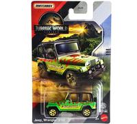 Jeep Wrangler Jurrasic Park Mattel Matchbox Jurassic World Rebirth #18 JGL59