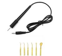 Jeerylow Puntas de Encerador EléCtrico Dental, Cuchillo para Tallar, BolíGrafo, Accesorios para LáPices (1 BolíGrafo y Puntas)