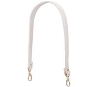 Jeesblsy Correa Cuero Bolso, Hombro Reemplazo Universal Asas Repuesto 60 cm, para Bolsos Mano Mujer, Mensajero Monedero Cartera Bandolera Maletín (Blanco)