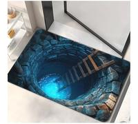 Jeesrt Optical Illusion Rug, 3D Rugs Optical Illusion For Bedroom, Living Room, Porch, Terrace and Entrance Decor (#12,19.68x31.49in)