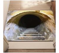 Jeesrt Optical Illusion Rug, 3D Rugs Optical Illusion For Bedroom, Living Room, Porch, Terrace and Entrance Decor (#1,15.75x23.62in)