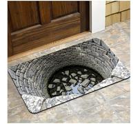 Jeesrt Optical Illusion Rug, 3D Rugs Optical Illusion For Bedroom, Living Room, Porch, Terrace and Entrance Decor (#33,23.62x35.43in)