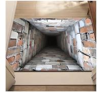 Jeesrt Optical Illusion Rug, 3D Rugs Optical Illusion For Bedroom, Living Room, Porch, Terrace and Entrance Decor (#21,19.68x31.49in)