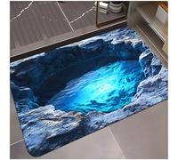 Jeesrt Optical Illusion Rug, 3D Rugs Optical Illusion For Bedroom, Living Room, Porch, Terrace and Entrance Decor (#15,15.75x23.62in)