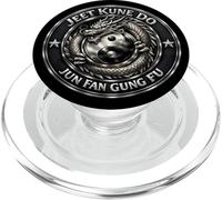 Jeet Kune Do Jun Fan Gung Fu - Aspecto Cromado PopSockets PopGrip para MagSafe