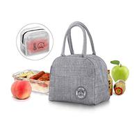 JEEZAO Bolsa Termica Porta Alimentos 6L,Bolsa Nevera Refrigeradora,Llevar Almuerzo para Playa,Oficina,Trabajo,Viaje,Escuela