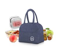 JEEZAO Bolsa Termica Porta Alimentos 6L,Bolsa Nevera Refrigeradora,Llevar Almuerzo para Playa,Oficina,Trabajo,Viaje,Escuela