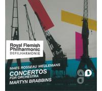Jef Maes Maes Rosseau Meulemans: Concertos for Orchestra (CD) (Importación USA)