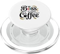 Jefe De Leyendas Guardián del Café Oficina Divertida Amante PopSockets PopGrip para MagSafe