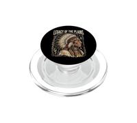 Jefe Guerrero Nativo Americano del Legado de Las llanuras PopSockets PopGrip para MagSafe