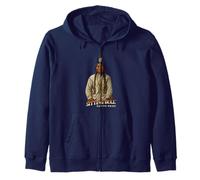 Jefe Nativo Americano Toro Sentado Lakota Sioux Indians Sudadera con Capucha
