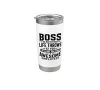 Jefe, no importa lo que la vida le depare, Empleados Vaso térmico de acero inoxidable de doble pared