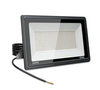 Jefedana Focos LED Exterior 200W Proyector LED Exterior 20000LM IP66 Impermeable Foco Proyector LED 6500K Blanco Frío Floodlight para Casa, Garaje, Patio, Terraza, Campo