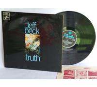 JEFF BECK - JEFF BECK truth, very rare, first UK pressing 1968 on the sort after blue columbia record label, featuring Rod Stewart, Ron Wood, John Paul Jones