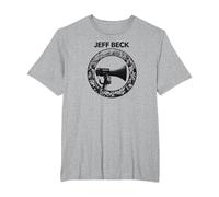 Jeff Beck - Loud Hailer Camiseta, Hombre Tallas Grandes, Gris Jaspeado, 5X Alto
