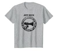 Jeff Beck - Loud Hailer Camiseta, Niños, Gris Jaspeado, 4 años