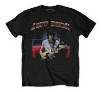 Rocks Off Camiseta Jeff Beck – Hot Rod – Unisex XL Negra