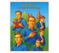 "Jeff Bezos: The Dream That Built Amazon" An inspiring colorful journey through the life of a man who changed the world.