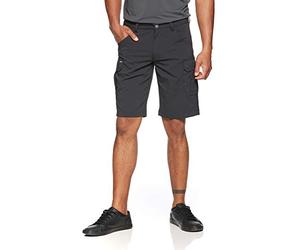 Jeff Green Pantalones Cargo Cortos para Hombre Ligeros elásticos de Secado rápido funcionales Stan, Tamaño - Hombres:S, Color:Black