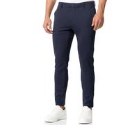 JEFF Hombres JFEzra Pantalón de Tela con 4 Bolsillos Dark Navy 32/32