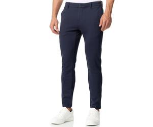 JEFF Hombres JFEzra Pantalón de Tela con 4 Bolsillos Dark Navy 32/32