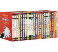Jeff Kinney Diary of a Wimpy Kid Complete 1-24 Book Boxed Set - Children’s Funny Adventure Series