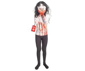 Jeff la Killer Kids Monster Morphsuit Disfraz - Tamaño pequeño (91cm-104cm)