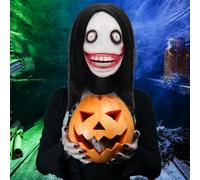 Jeff Role-play Adult Masks The Horrible Pale Jeff , He In The Closet And Came Out At Night To Order You To "go To Sleep". If You Don't Listen, It Will Take The Cutter AndHalloween Cosplay Accessories