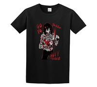 Jeff The Killer V2 Men's T-Shirt Unisex Black Cotton Print tee Shirts S