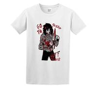 Jeff The Killer V2 Men's T-Shirt Unisex White Cotton Print tee Shirts XXL