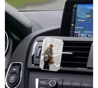 Jeffea foto personalizada de vidrio del automóvil clip de salida de aire acondicionado personalizado del automóvil decoración interior del automóvil regalo de cumpleaños