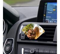 Jeffea foto personalizada de vidrio del automóvil clip de salida de aire acondicionado personalizado del automóvil decoración interior del automóvil regalo de cumpleaños