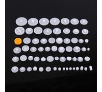 Jeffergarden 1 Kits de Engranajes de Polea Engranaje 1 Juego Kits Plástico, Plástico Gusano Cinturón Colocado Modelo Polea Modelo Fabricación Accesorios para Automóviles Robots (64 Tipos de Equipos)