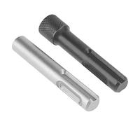 Jeffergarden 2 Piezas SDS Portabrocas Adaptador de Portabrocas Adaptador de Broca Accesorio Taladros Eléctricos y Destornillador Vástago Hexagonal Magnético Tuerca de Casquillo Destornillador Porta