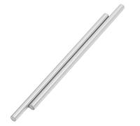 Jeffergarden 2 Uds 8mm Eje Lineal Alto, Eje de Riel Lineal Cilindro de Riel Cilindro de Guía de Movimiento de Acero Chapado de Precisión para Impresora 3D (400 mm)