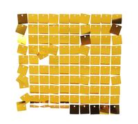 Jeffergarden 6 Piezas de Pared de Pared de Pared de Muro de Espeluznante Múltiples Colores Disponibles de Oro, Oro, Fotografía de Telón de Fondo Plateado Propiedades de Aniversario de (Gold)